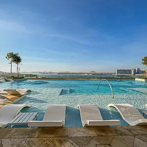 شقة Emaar Beachfront - Sunrise Bay Tower, Marina, دبي
